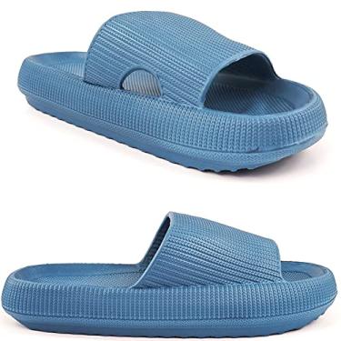 Imagem de Ortho Pauher Sandália Ortopédica Fly Feet Nuvem, Cor: Azul, Tamanho: 35/37