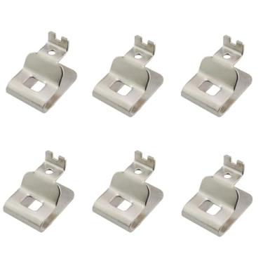 Imagem de CXMTECH 6 peças broca de aço inoxidável 304 com gancho de ferramenta de clipe de correia de parafuso para DV20V MAX utensílio compatível com DCD980/DCD985/DCD980L2/DCD985L2/DCD740B/DCD740C1/DCD780B