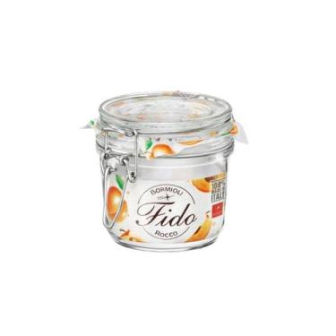 Imagem de Pote Vidro Hermético Porta Mantimentos 350ml Fido Bormioli Rocco.