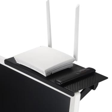 Imagem de Prateleira para TV para Caixa de,Prateleira para Leitor de DVD de 33 cm | Suporte Ajustável Para Monitor Portátil Eletrónicos Soundbar Router Local De Trabalho Quarto Entretenimento