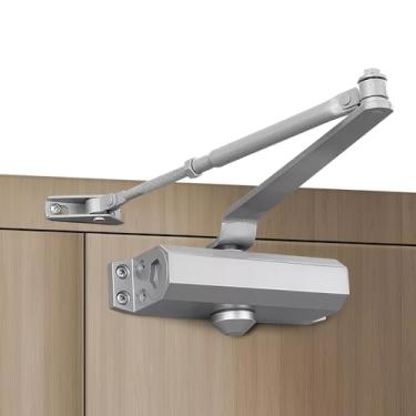Imagem de Fechador Automático de Porta Hidráulico Ajustável com Amortecedor Silencioso - Para Portas de 90° a 180° (25-45 kg)