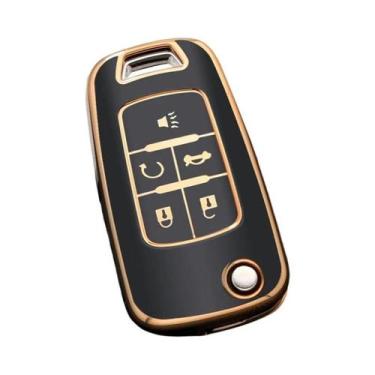 Imagem de Capa De Chave Para Chevrolet Cruze Aveo Trax Malibu Opel Vauxhall Astr