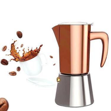 Imagem de Máquina de café expresso Moka Pot Collgene 6 xícaras (300 mL) de aço i