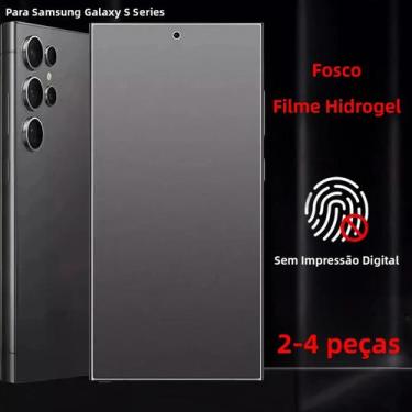Imagem de Protetor De Tela Hidrogel Fosco Para Samsung Galaxy S25 S24 S22 S21 S2