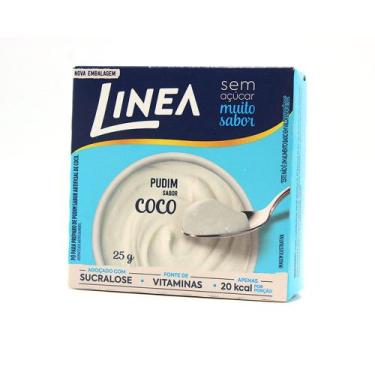Imagem de Pudim Sabor Coco Sem Açúcar Linea 25g