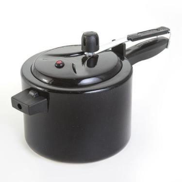 Imagem de Panela de Pressao 4,5 litros Fortlar Colorida Preta - Fort-Lar, Preta