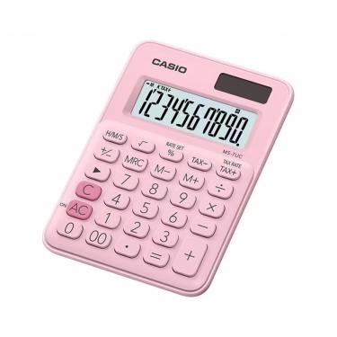 Imagem de Calculadora De Mesa 10 Dígitos Com Cálculo De Horas Ms-7uc-pk-n-dc Rosa