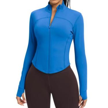 Imagem de Jaqueta, cor de pele, leve, zíper, azul - colorskin