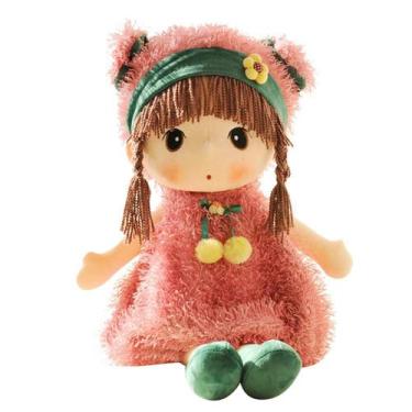 Imagem de Boneca de pelúcia Girl Sweetheart Rag Doll 45 cm com roupas - ikasus