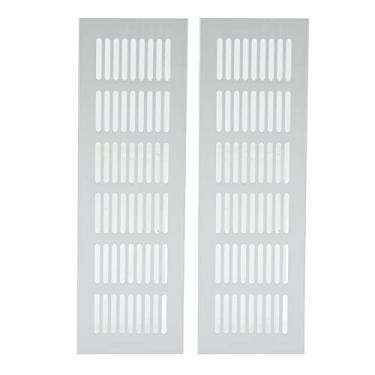 Imagem de Generic Grade de Ventilação do Armário, Grade de Ventilação de Ar Resistente, Retangular, Antioxido, Macio para Caravana (80 * 250mm)