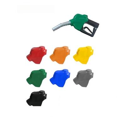 Imagem de Carcaça do bocal de combustível diesel 11B/120B para posto de gasolina. Capa de borracha para bocal de combustível Manga do bocal da bomba de gás (Semi-fechado 120HB-AMARELOW, 1)