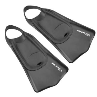 Imagem de Aquática Nadadeira Seasub para Natação, Snorkeling e Body Surf, Preta, EVA com Borracha Termoplástica, Fundo Côncavo, Design Anatômico, Disponível em Tamanhos XS-XXL (XL)