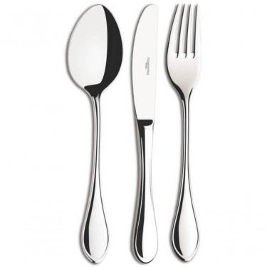 Imagem de Faqueiro Tramontina Italy Em Inox Com Facas De Mesa Forjadas E Estojo De Madeira 101 Peças