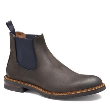 Imagem de Johnston & Murphy Bota masculina Hartford Chelsea, Dkbrn Camurça inglesa encerada, 40