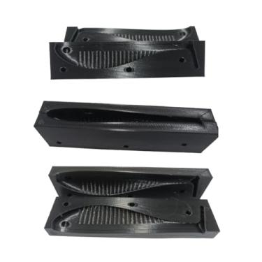 Imagem de Kit Molde Isca Artificial Solf Bait Shad 60 70 80mm Aberto