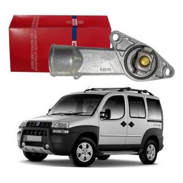 Imagem de Valvula Termostatica Doblo Adventure 1.8 8v 2011 A 2015 - Wahler