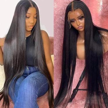 Imagem de Peruca Lemoda Full Lace Frontal 13x6 em linha reta HD 15A 200%