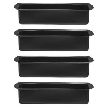 Imagem de Assadeira De Pão Retangular Grande Antiaderente 2L 04 Un - Marcolar