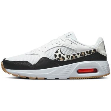 Imagem de Nike Tênis feminino Air Max SC (DZ5200-100, branco/laranja) tamanho 34, Branco/Team Orange, 34