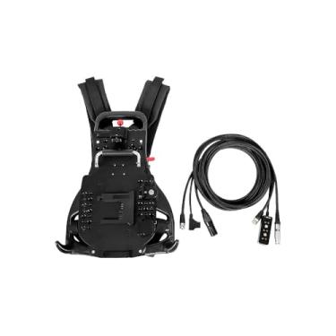 Imagem de Mochila Alvins B-Mount para ARRI Alexa Mini S35 MiniLF, para Sony com placa de fixação de cabo de saída de energia XLR de 3 pinos