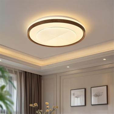 Imagem de Simplicidade Moderna Quarto Lâmpada De Teto LED Moda Arte Sala De Estar Estudo De Restaurante Quarto Infantil Corredor Varanda Luz (3845 D50CM)