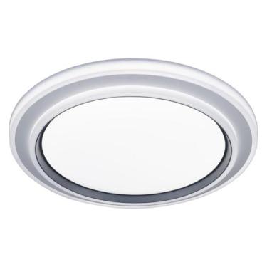 Imagem de Plafon de Sobrepor Harmony Led Integrado Luz Amarela Neutra Branca 48c