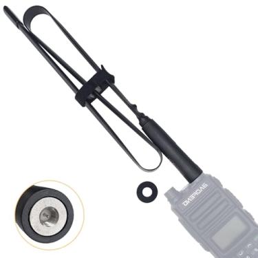Imagem de Antena Tática Dobrada CS Walkie Talkie SMA-Macho VHF/UHF 144/430Mhz 72 cm/28,34 polegadas Antenas para Rádio Bidirecional UV-999 BF-P15UV VX-1R VX-2R
