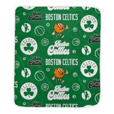 Imagem de Proformance Home Cobertor NBA Boston Celtics Retro Mascote Repeat Ultra Confortável