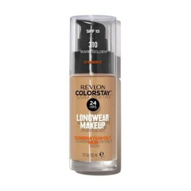 Imagem de Revlon Colorstay Base Líquida Oil Skin 24 Hrs FPS 15 30ml, 310 Warm Go