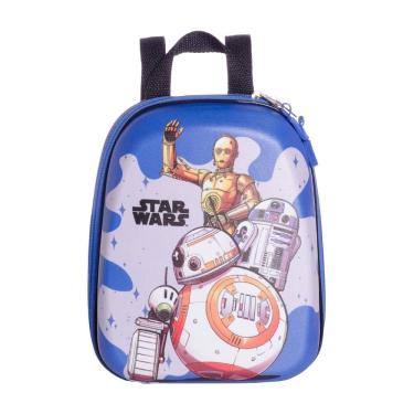 Imagem de Mochila Pequena Maxtoy Star Wars R2D2 Azul