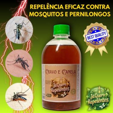 Imagem de REPELENTE NATURAL PARA PETSÓLEOCRAVO,CANELA1x500ml+1SPRAY - já quero r