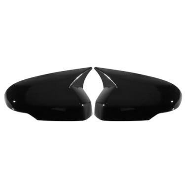 Imagem de Motoforti 2 peças lado esquerdo direito boi tampa de espelho asa de buzina para Honda CRV 2023-2025, capa de espelho retrovisor de carro, caixa de espelho de porta externa, tampa do espelho do