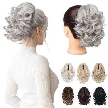 Imagem de Extensão de rabo de cavalo REECHO Classic Loose Curly Wavy de 9 polega