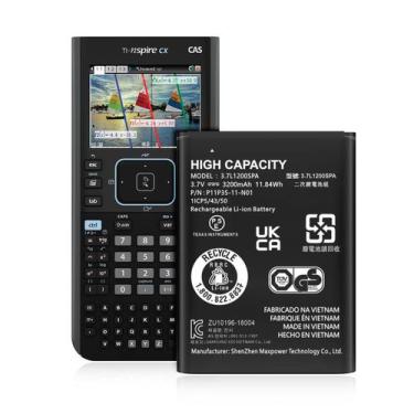 Imagem de Substituição da bateria PFHL TI-84 Plus CE 3200mAh de íon de lítio