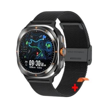 Imagem de Relógio Inteligente Masculino 2025 Novo Com Tela AMOLED HD De 7 Polega