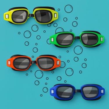 Imagem de Óculos Natação Infantil Antiembaçante Piscina Praia - Genérico