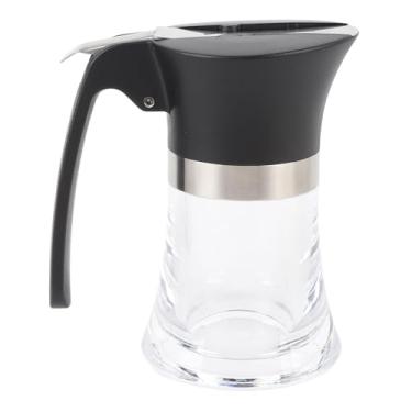 Imagem de Estink Dispensador de Xarope de Aço Inoxidável Dispensador de Xarope de Bordo de Jarra de Mel Sem Bico de Gotejamento para Xarope de Chocolate Manteiga de Amendoim Caramelo 3,38 Oz