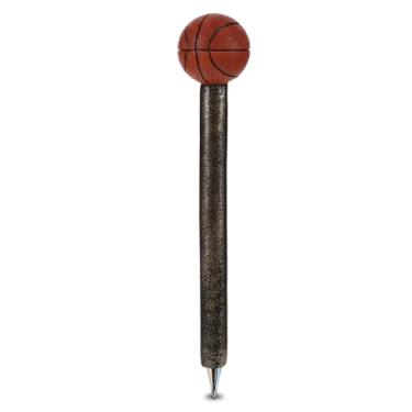 Imagem de Planet Pens Caneta de basquete novidade – Divertida e única para crianças e adultos, material de escritório, caneta de escrita esportiva legal para artigos de papelaria, acessórios de decoração de mesa e escola