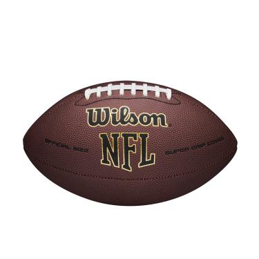 Imagem de Bola de futebol Americano Wilson NFL Super Grip Composite, tamanho oficial, marrom