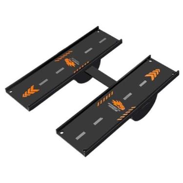 Imagem de Dynwave Rampa de salto para carro RC, peças de reposição ajustáveis, acessório profissional para 1/8, 1/10, 1/12, 1/14, 1/16, fácil de usar, durável e