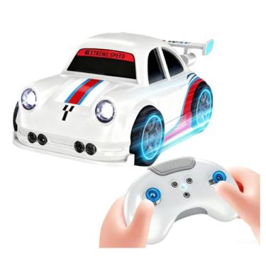Imagem de CHOUYUHE Smart RC Car, 4WD High Speed Remote Control Drift Car with Auto-Follow Mode, 2.4GHz Rechargeable, White