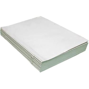 Imagem de Refil de diário/agenda/diário de papel de algodão feito à mão, sem forro, ecológico, feito à mão, 130 g/m² - branco - 200 páginas (15 x 10 cm)