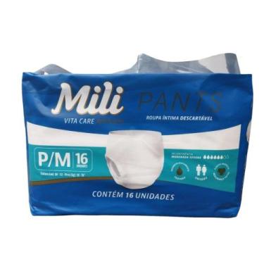 Imagem de Roupa Íntima Vita Care Pants Unissex Tamanho P/M (MILI) - Pacote com 1