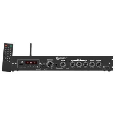 Imagem de Amplificador Receiver Taramps Ths 6000 400w Rms 4 Canais 2 Ohms Bt Usb