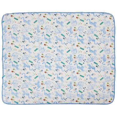 Imagem de Kit 3 Fralda De Pano Bebê Do Pooh 70X70 Com Crochê Masculino