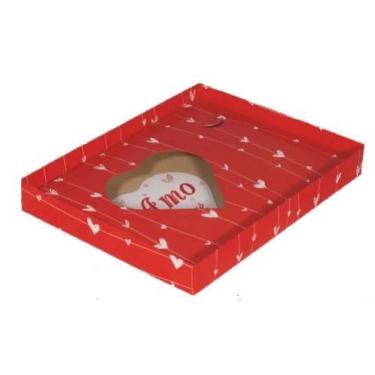 Imagem de Caixa Ovo de Colher Coração - Amor Você - Ideal para Presentes - 250g 