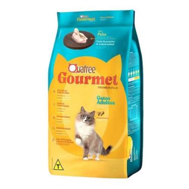 Imagem de Ração Quatree Gourmet para Gatos Adultos Sabor Peixe 10.1kg - GRANVITA
