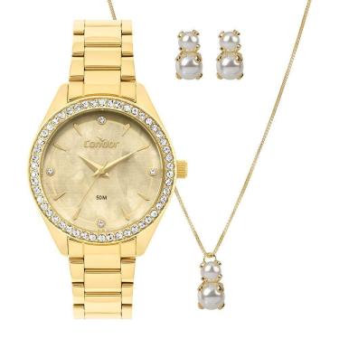 Imagem de Kit Condor Feminino Elegante Dourado - CO2036MYW/K4X