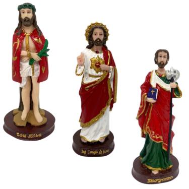 Imagem de Imagem Católica Jesus em Resina Médio - Escolha o seu Santo