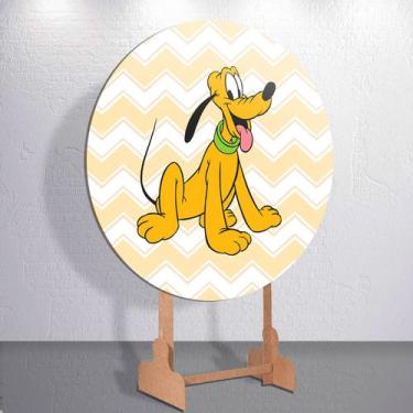 Imagem de Capas p/ Painel Festa Infantil Pateta Dog Cachorro Painel Redondo Gran